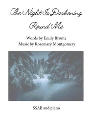 The Night Is Darkening Round Me SSAB choral sheet music cover Thumbnail